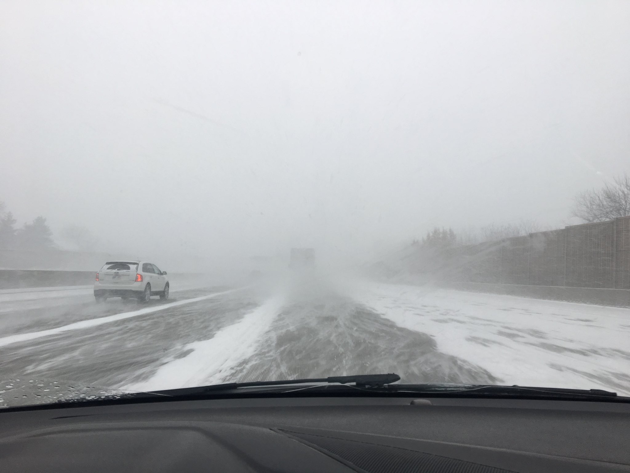 February 15, 2019 Winter Storm Causes Pileup on I70